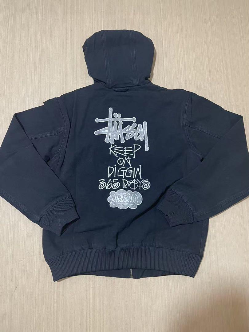 Carhartt × Haze ×Stussy アクティブパーカー L