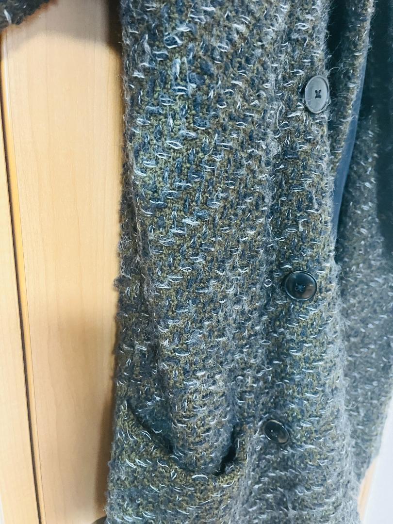 TOMORROWLAND tricot ニットコート カーキ サイズL