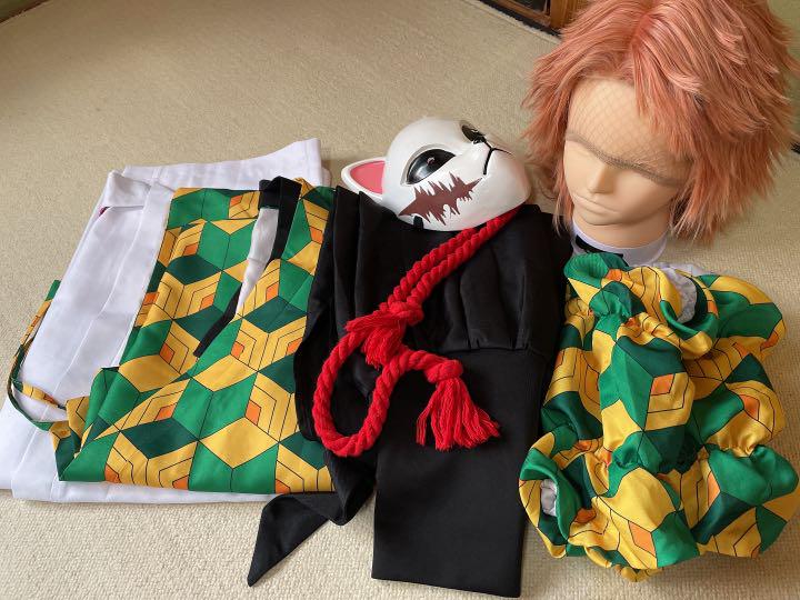 鬼滅の刃 錆兎 コスプレ フルセット