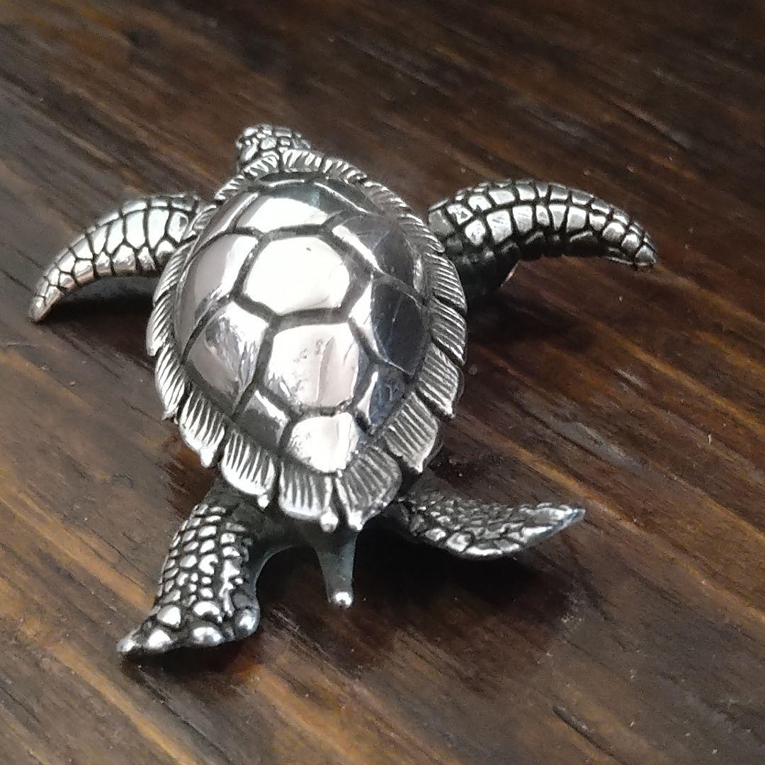 新品 カメ 925シルバー ペンダント 
Sterling silver