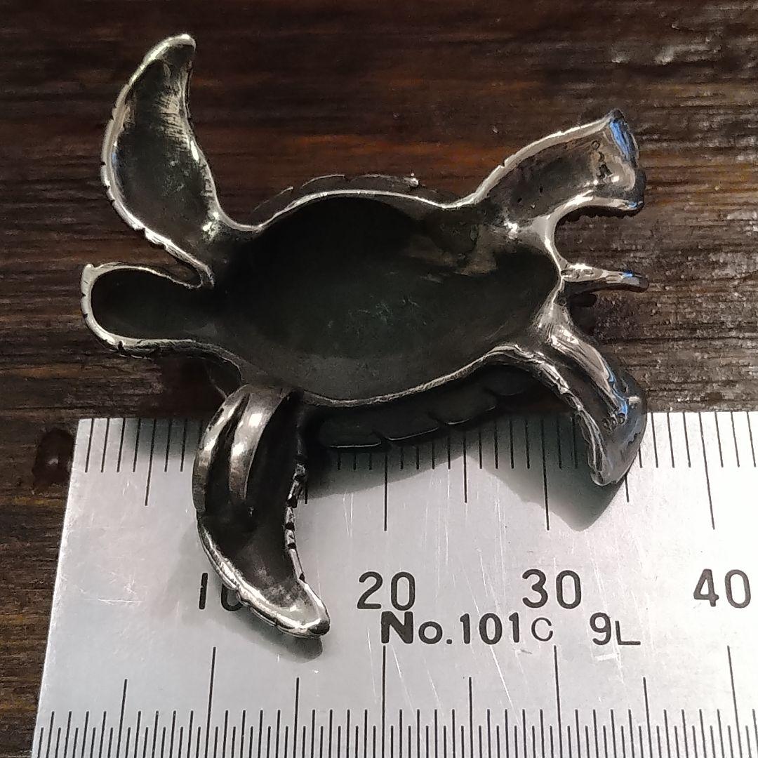 新品 カメ 925シルバー ペンダント 
Sterling silver