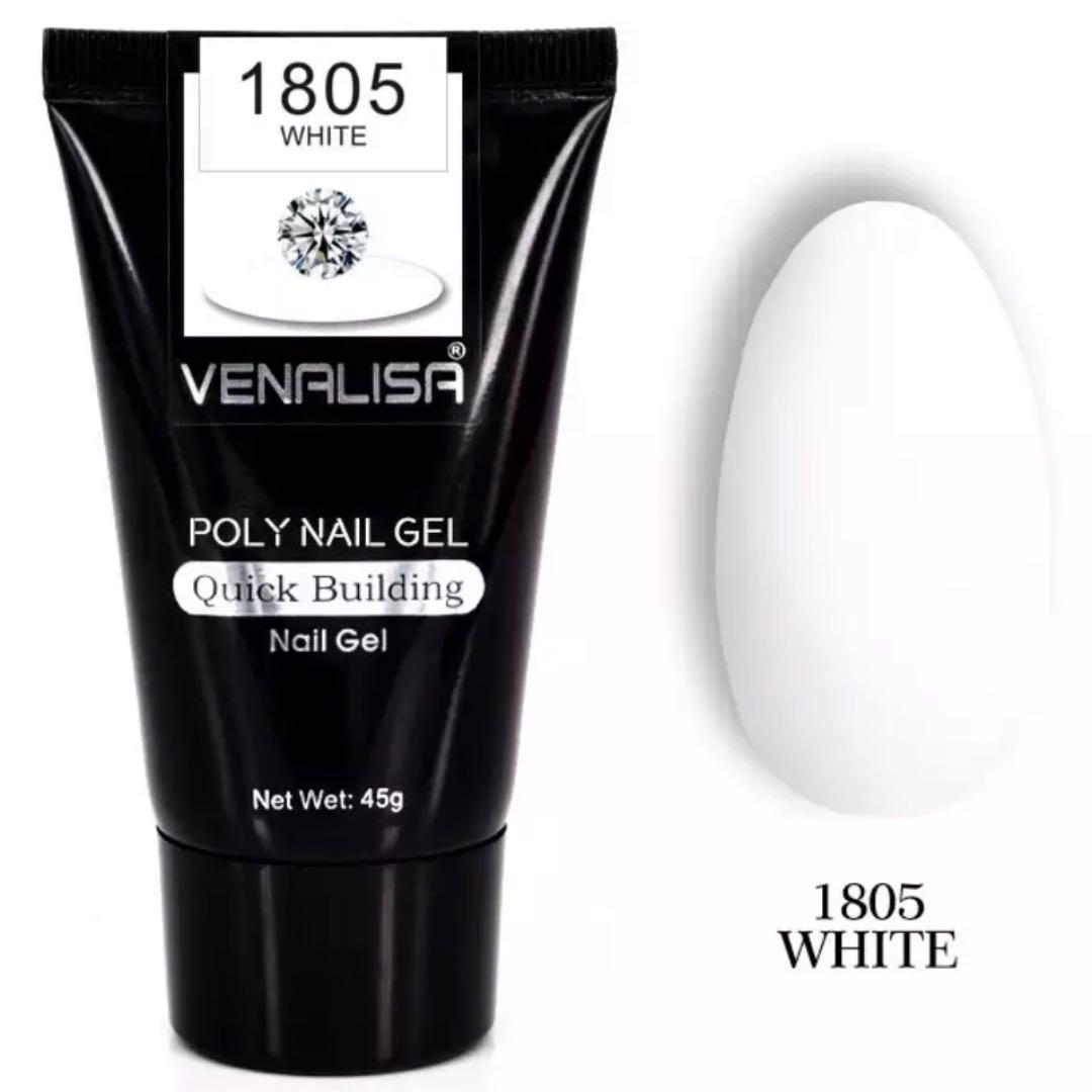 最先端ジェル❣VENALISA☆高品質ポリジェル 45g ホワイト