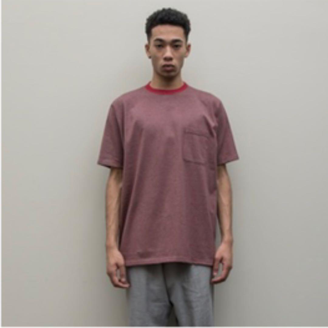 BAL MICRO STRIPE CREW NECK TEE
