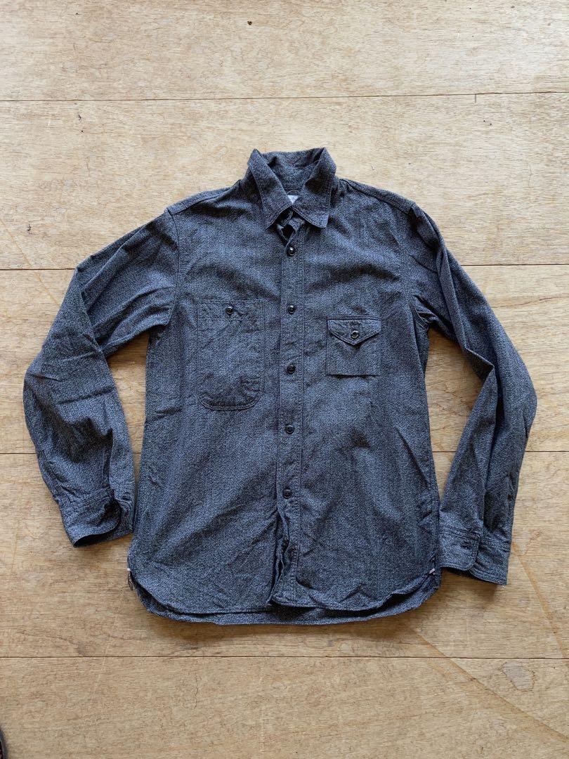 Workers K&T H ブラックシャンブレーワークシャツ ワーカーズ