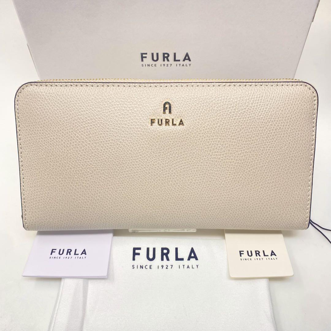 先着1点✨FURLA フルラ 長財布 ペルラ ジップ グレー 財布 先着1点✨FURLA フルラ 長財布 ペルラ ジップ グレー 財布