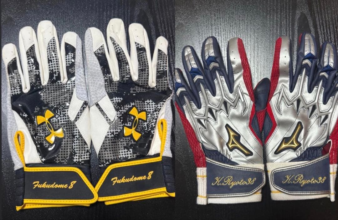 プロ野球バッティング手袋 来田涼斗 福留孝介UNDER ARMOUR