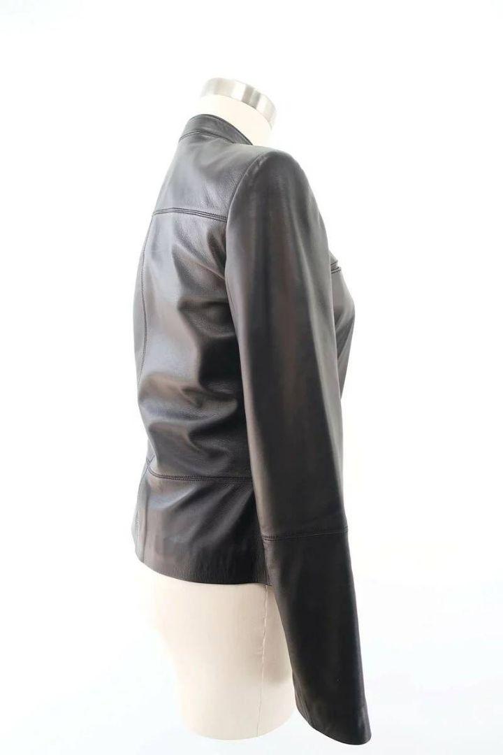 即納得価 LOEWE ライダース アウター 黒 lXDC9-m15496499710 ロエベ レザージャケット 革ジャン 大特価お得