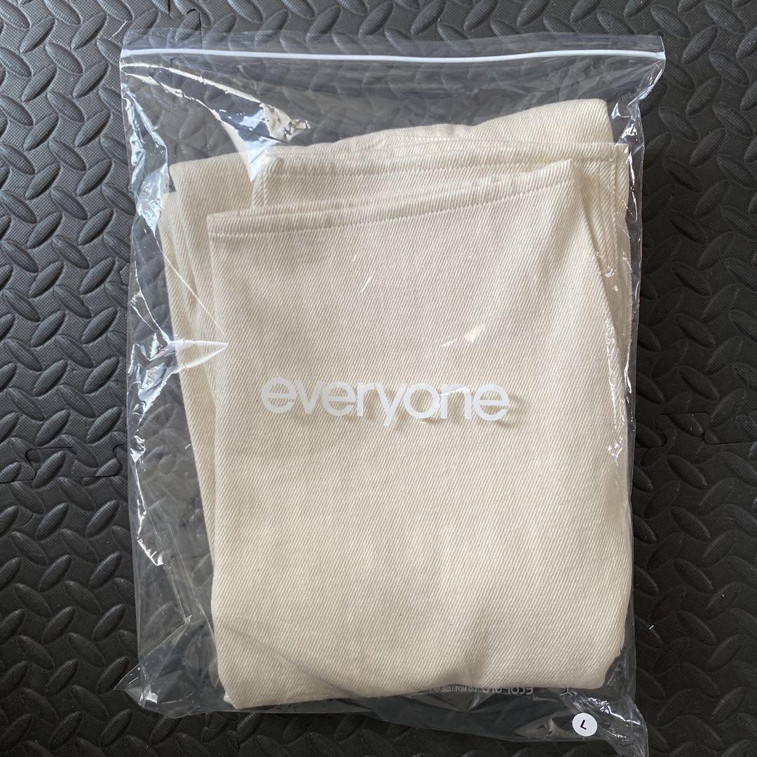 everyone soft denim pants ECRU M デニム everyone soft denim pants (ECRU) | everyone