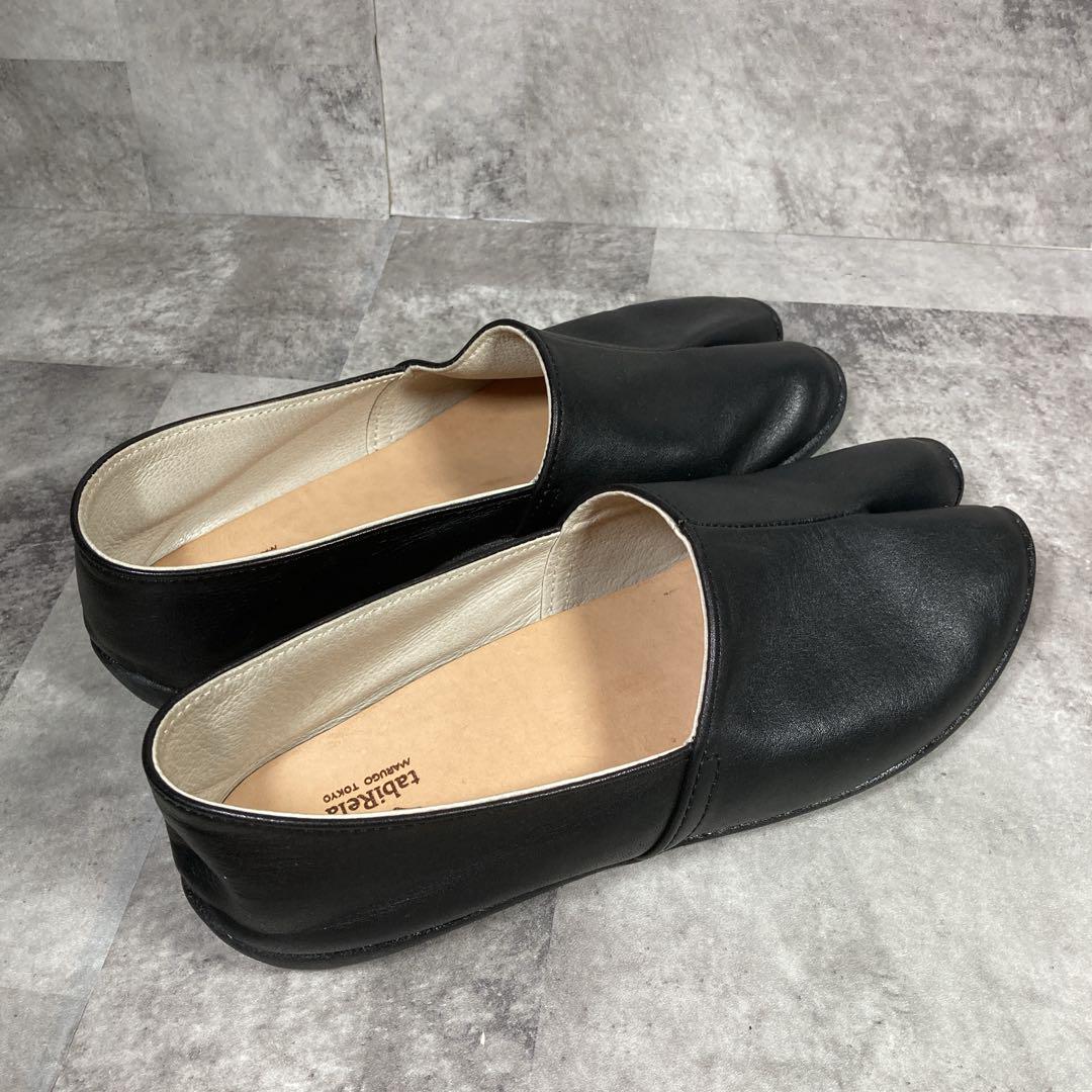 【美品】✨tabiRela MARY タビシューズ マルゴ レザー 24cm