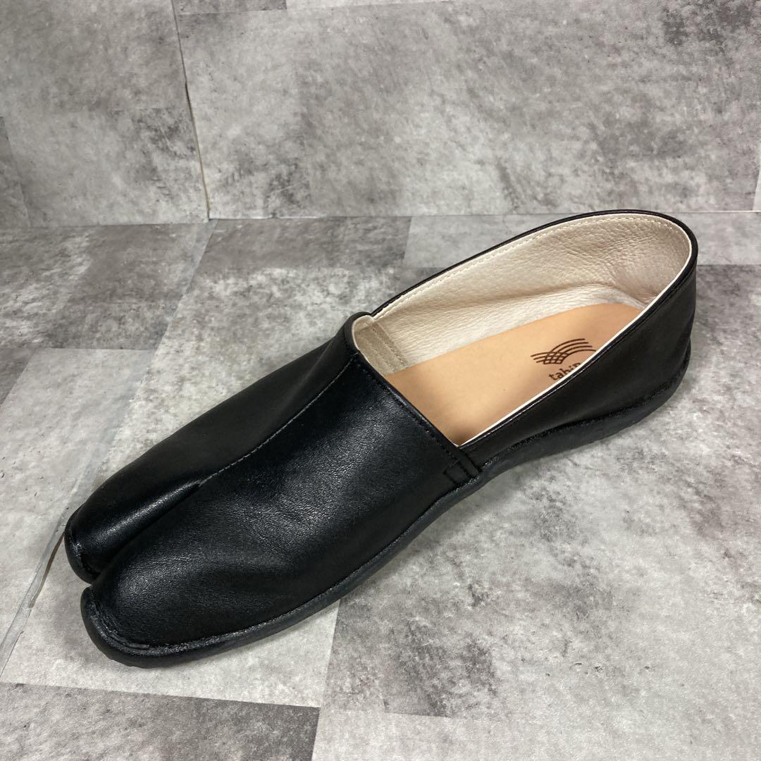 【美品】✨tabiRela MARY タビシューズ マルゴ レザー 24cm
