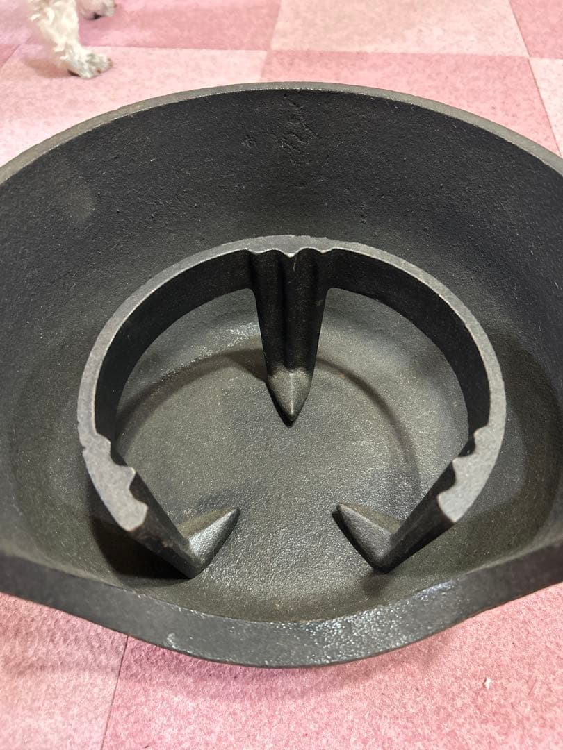 南部鉄器 茶の湯風炉釜 紅鉢竹紋 2、2L 南部鉄器 茶の湯風炉釜 紅鉢竹紋 2、2L