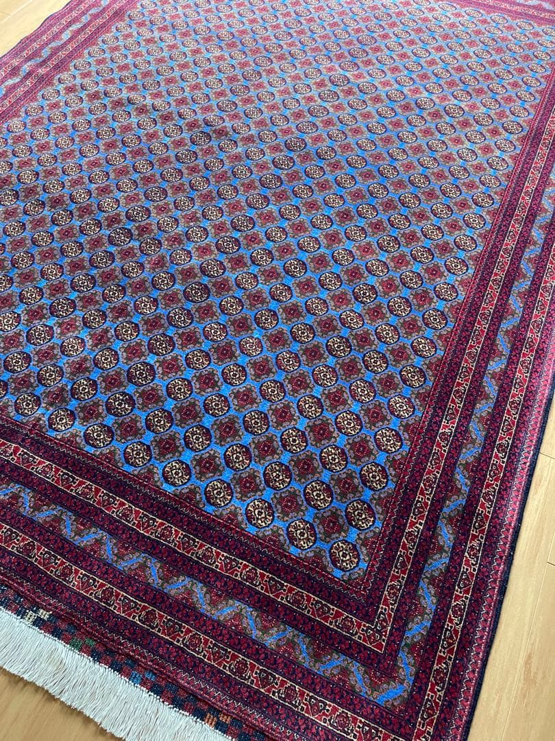 アフガン最高級絨毯 　ホジャロシュナイ この工房だけの4平米 234x174cm