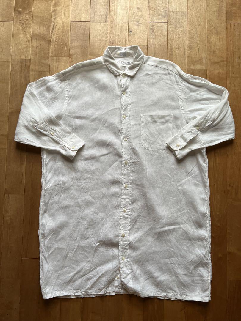 INDIVIDUALIZED SHIRTSリネンワイドシャツワンピース15(M