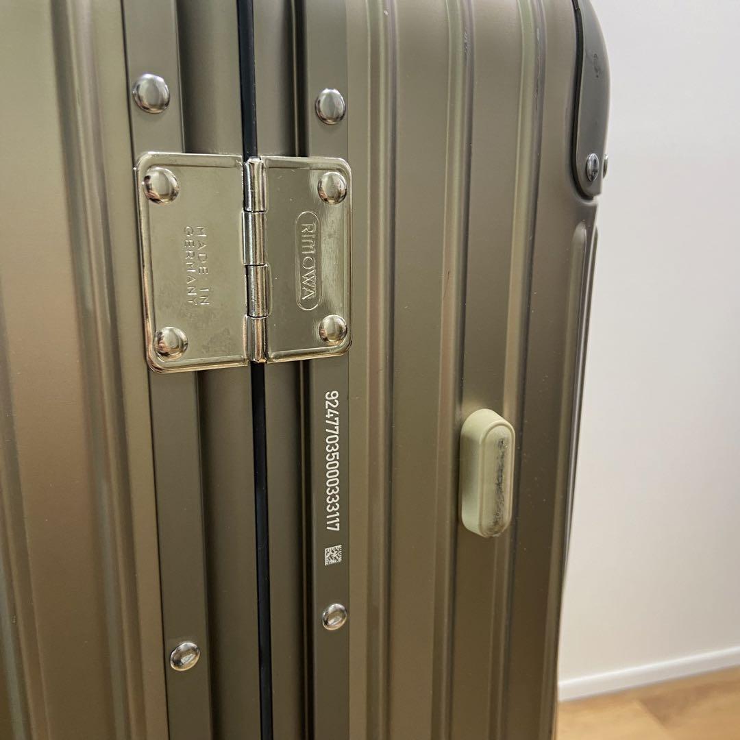 RIMOWA TOPAS 98L 電子タグ機能付き 4輪 キャリーケース 画像11