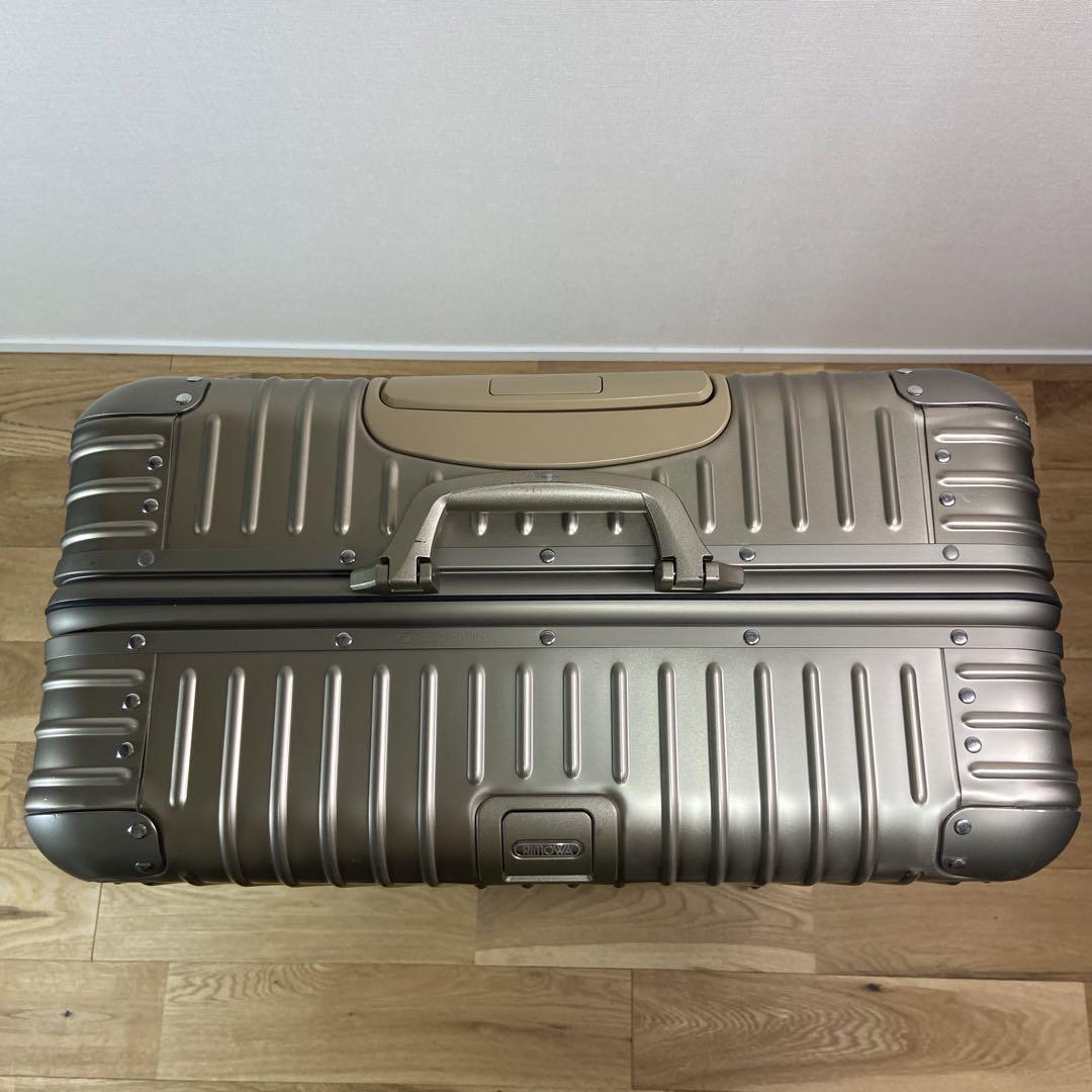 RIMOWA TOPAS 98L 電子タグ機能付き 4輪 キャリーケース 画像12