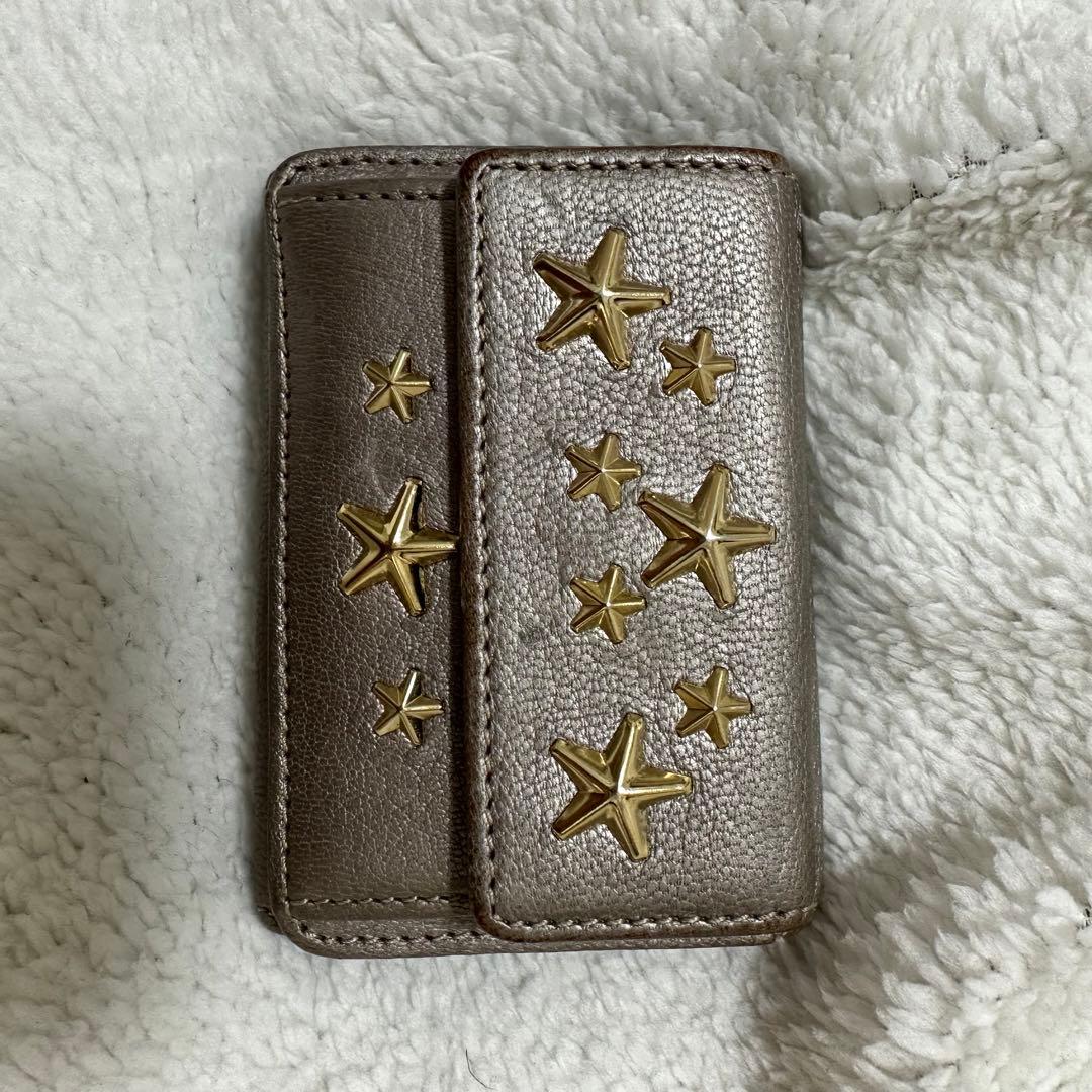 お気に入 jimmy choo ミニ財布 bykojirestaurante.com.br