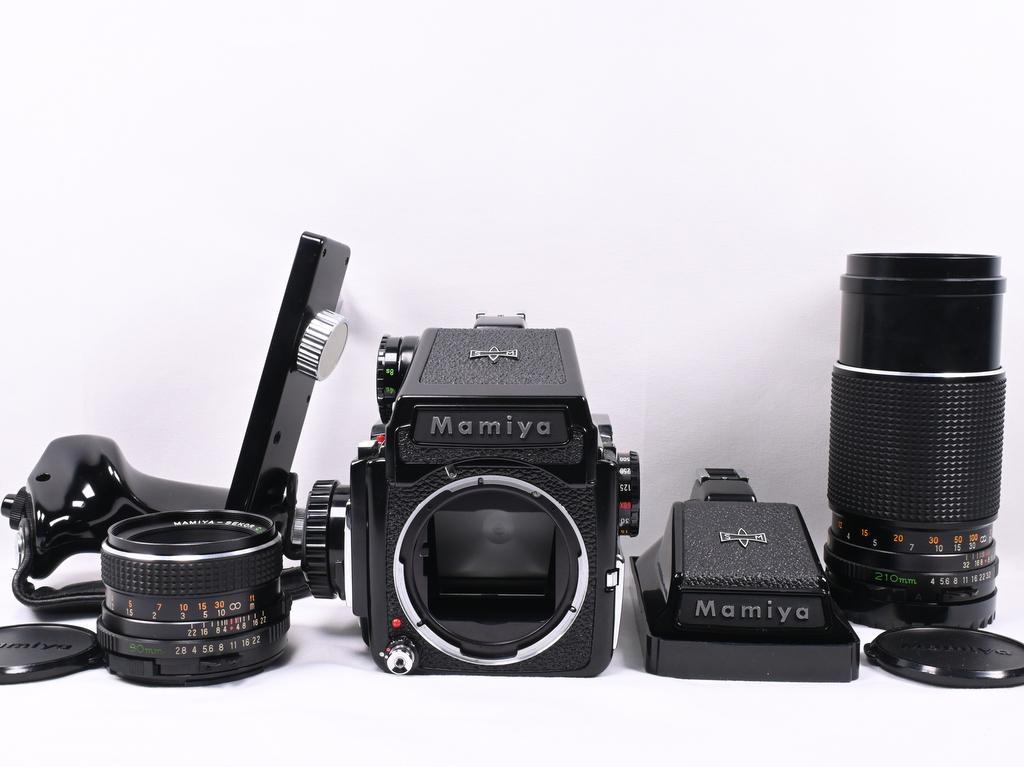 【美品】 マミヤ MAMIYA M645 レンズセット