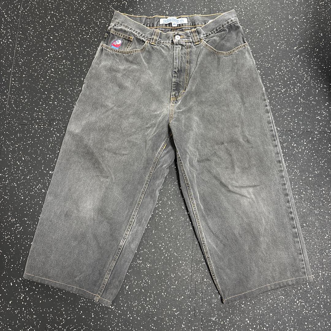 ポーラービックボーイデニム ブラックM・polar-skate-co