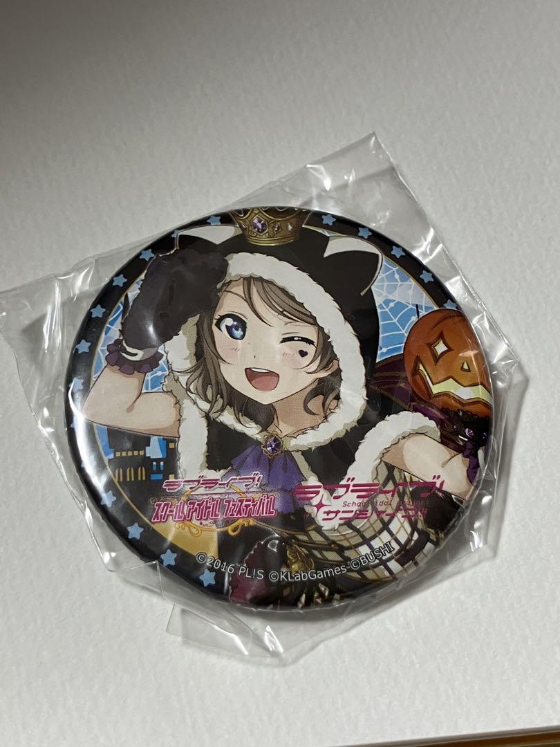 ラブライブ スクフェス 感謝祭 缶バッジ 小悪魔 渡辺曜 セット