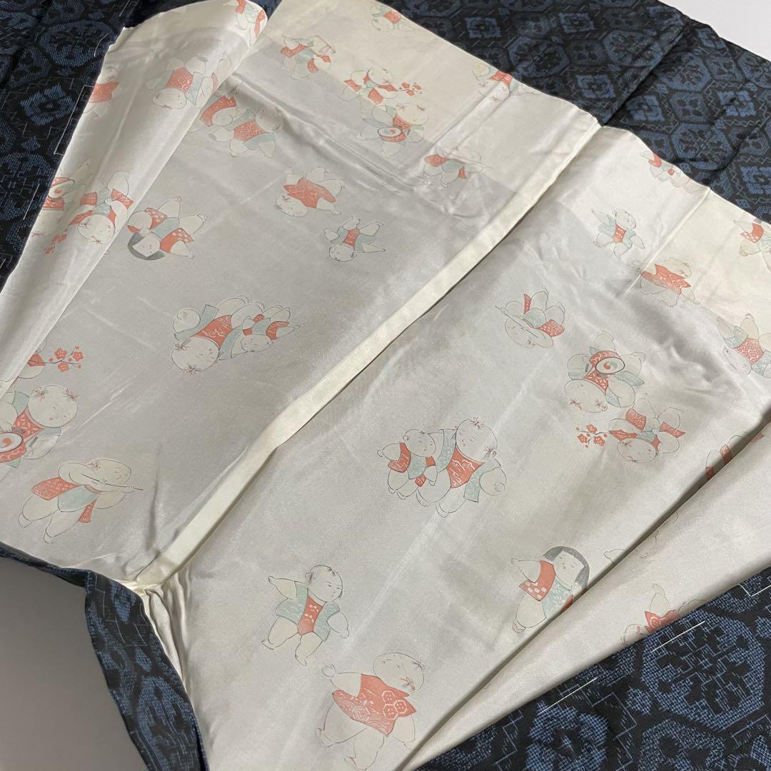 正絹 しつけ糸付