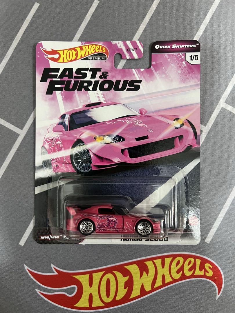 ミニカー Hotwheels FAST& FURIOUS QUICK SHIFTERS