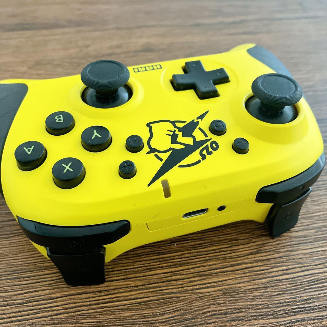 【美品】ワイヤレスホリパッド for Nintendo Switch ピカチュウ 株式会社 HORI | ワイヤレスホリパッド for Nintendo Switch