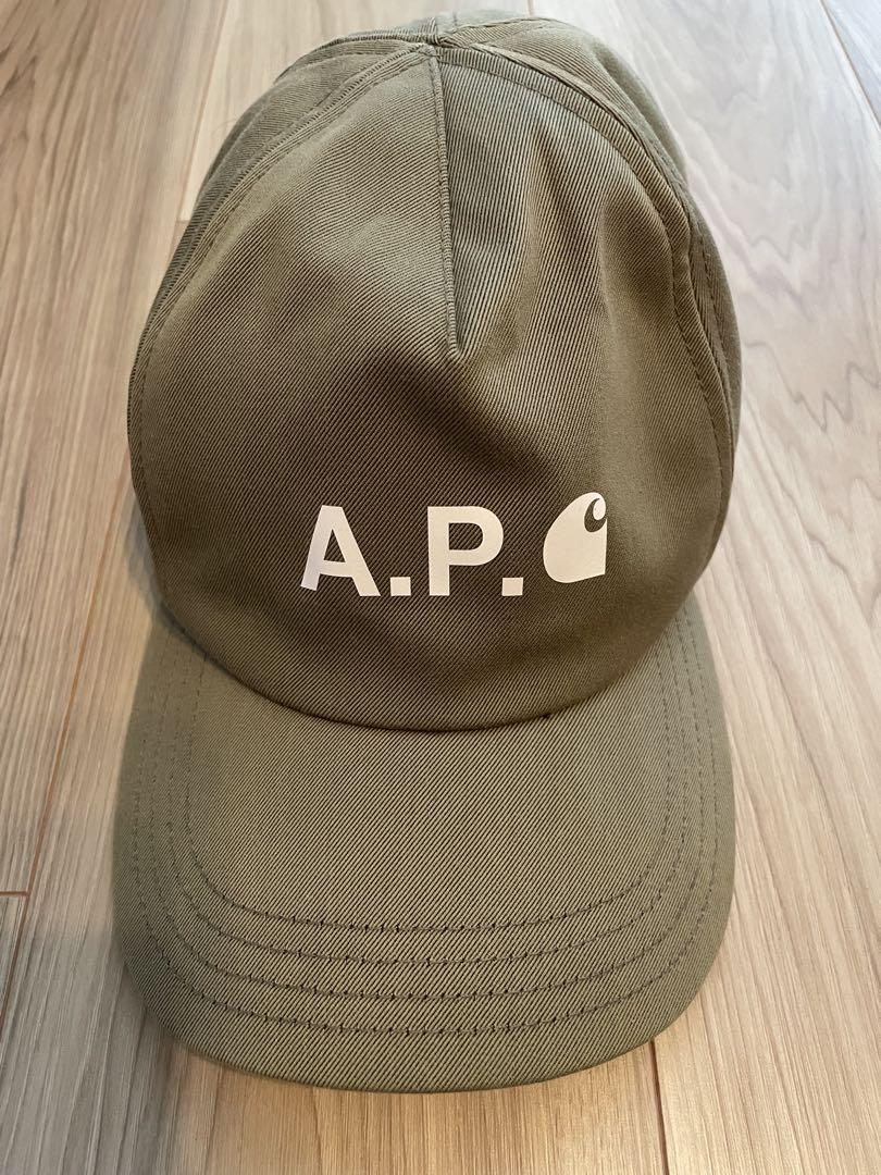 【未使用に近い】A.P.C. CARHARTT WIP キャップ 58