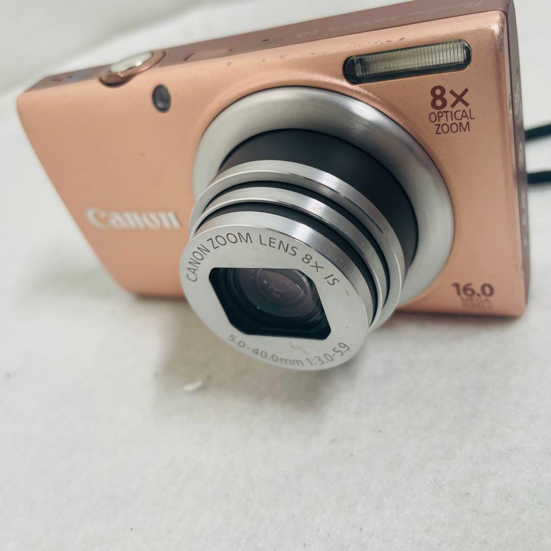 Canon デジカメ powershot a4000 is ピンク 動作品