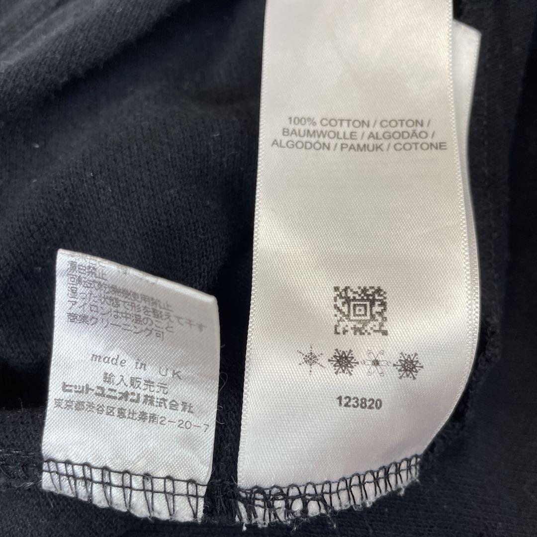 FRED PERRY ブラック×ゴールド M12 英国製 ポロシャツ 42サイズ