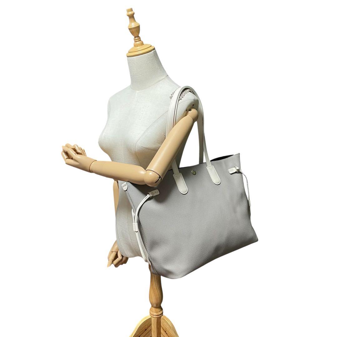 ✨美品 A4収納✨ Breath TOPKAPI PVCレザー トートバッグ