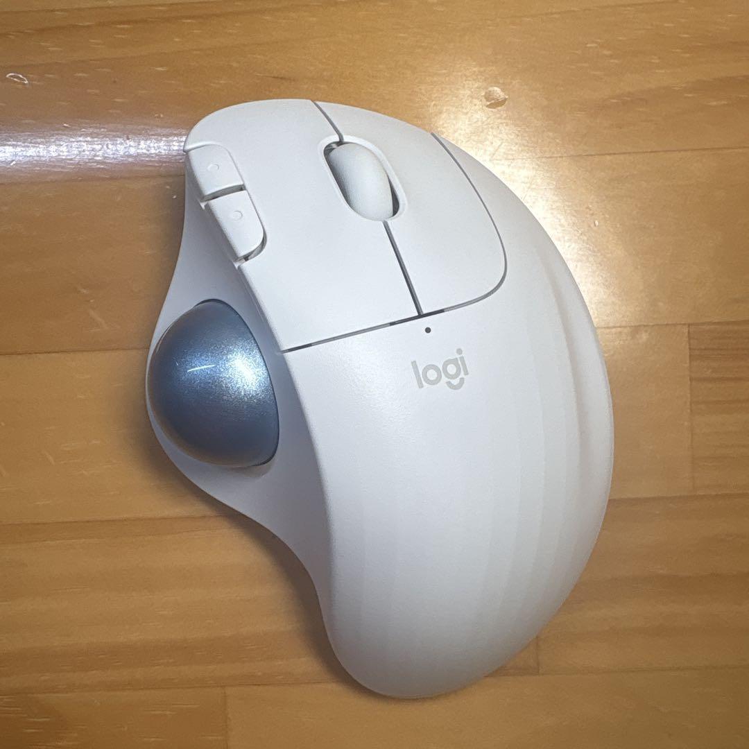 logicool ERGO M575SP ホワイト 美品 logicool ERGO M575SP ホワイト 美品 - メルカリ