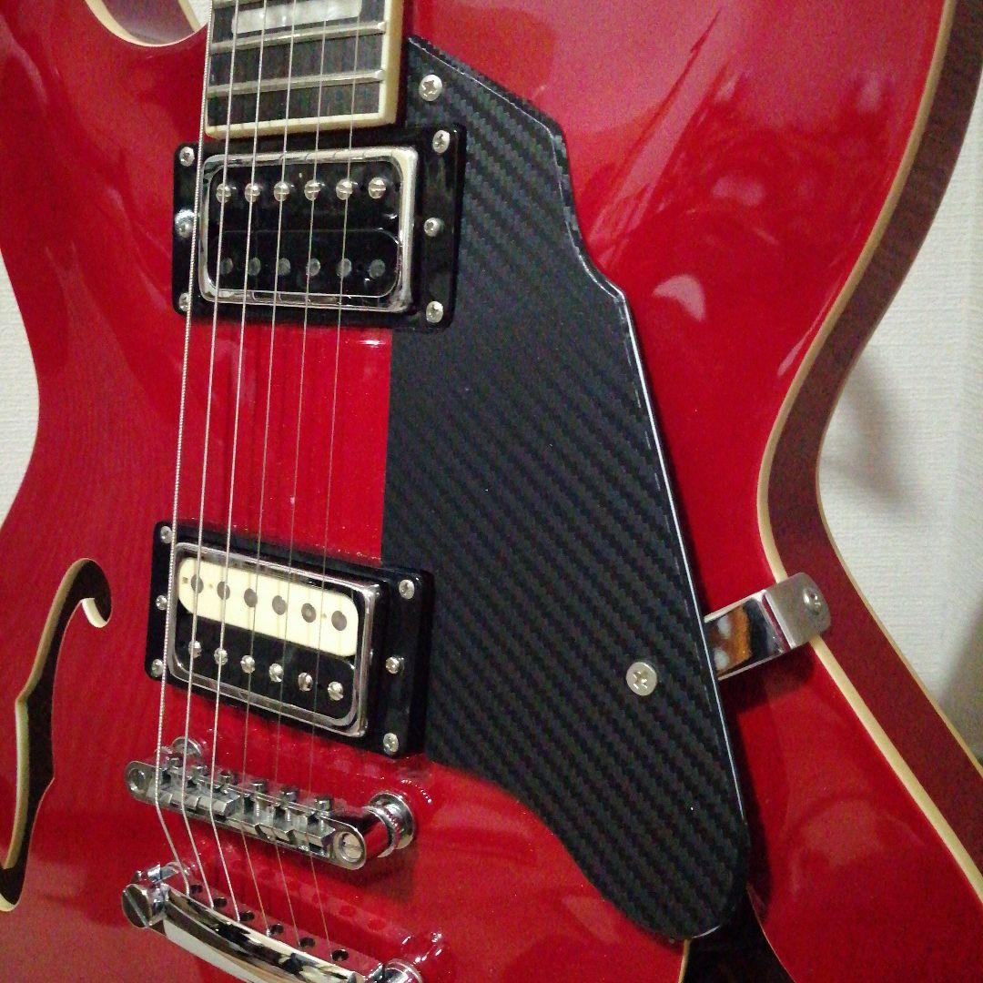 【ケース付き】grote jazz electric guitar セミホロウ