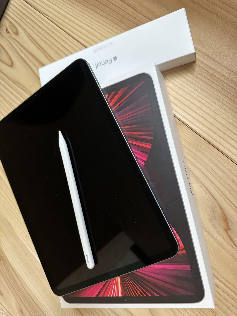 iPad Pro 11インチ 第3世代(M1チップ) Apple pencil付 - メルカリ