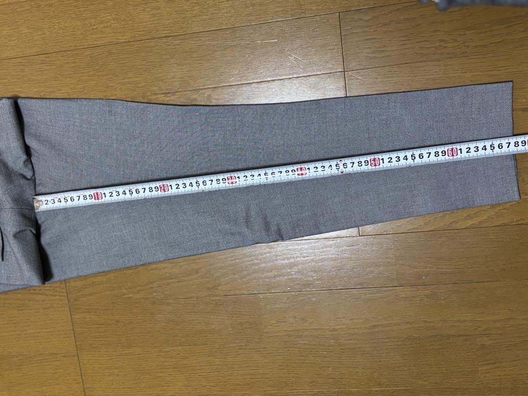 AOKI/LES MUESグレー Vネック パンツスーツ セット5号 AOKI/LES MUESグレー Vネック パンツスーツ セット5号