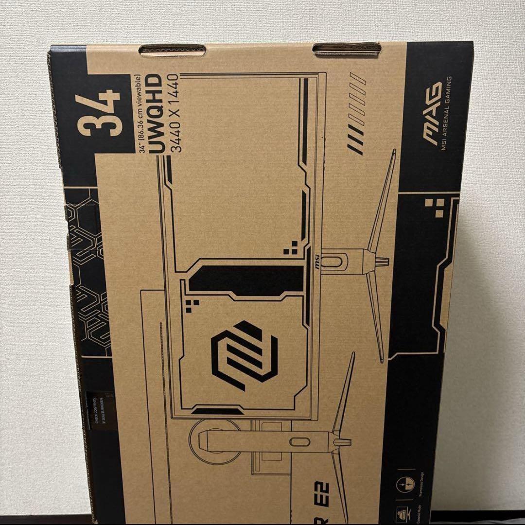 MSI MAG 342CQR E2 34インチ 180Hz UWQHD モニター