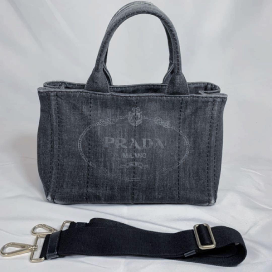 31%割引注目の 【本日限定値下げ】PRADA デニム カナパ 2way ...