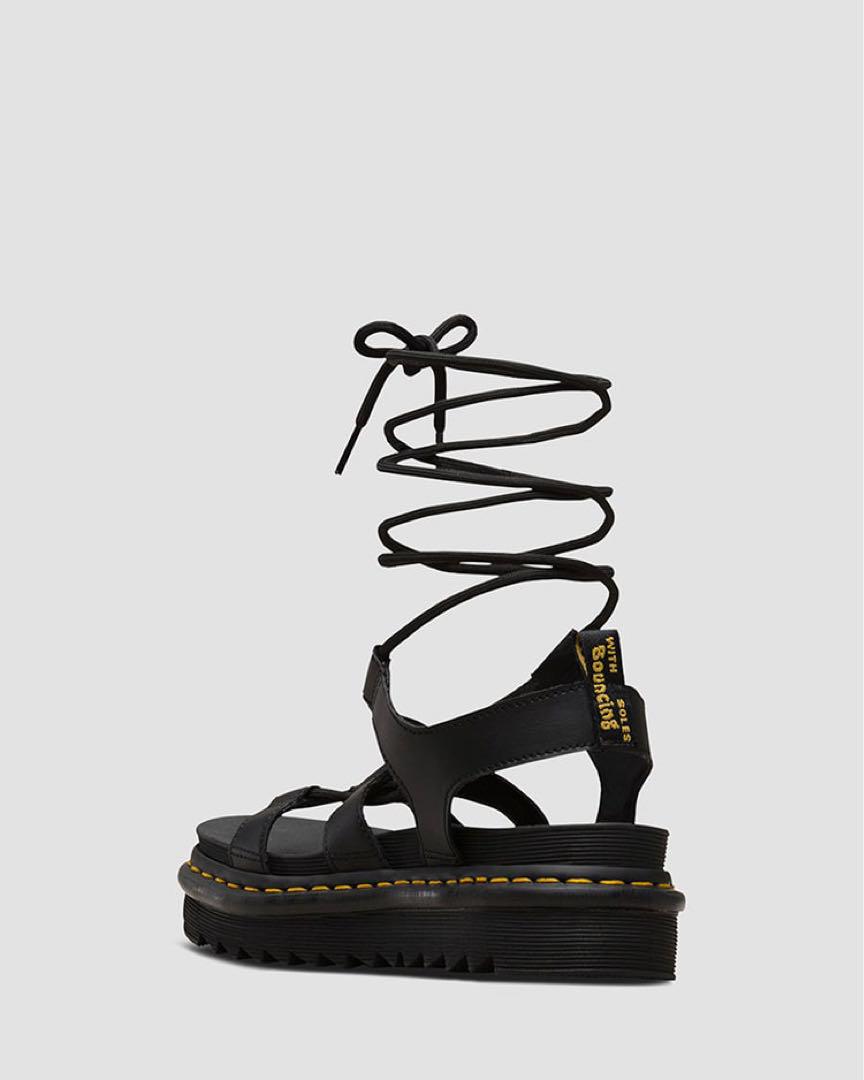 【あき】Dr,Martens リボンサンダル 25cm