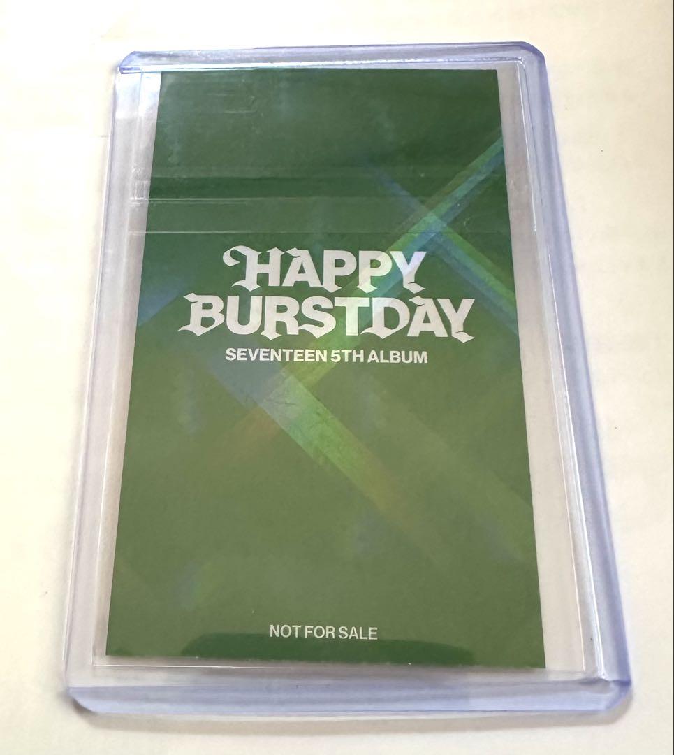 seventeen HAPPY BURSTDAY HMVラキドロ　エスクプス SEVENTEEN エスクプス HMV ラキドロ HAPPY BURSTDAY