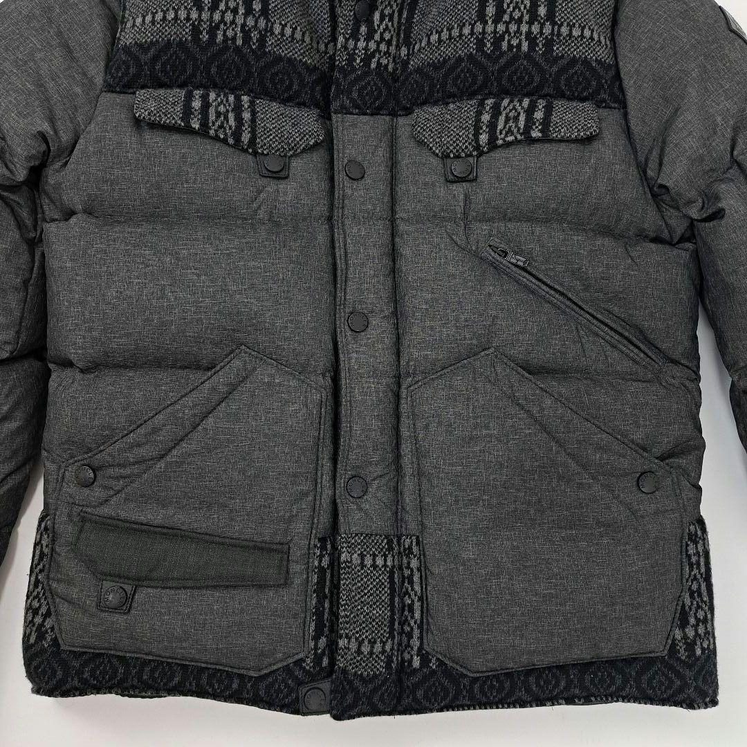 正規品☆最上位黒タグ MONCLER REAPER ダウンジャケット グレー 2