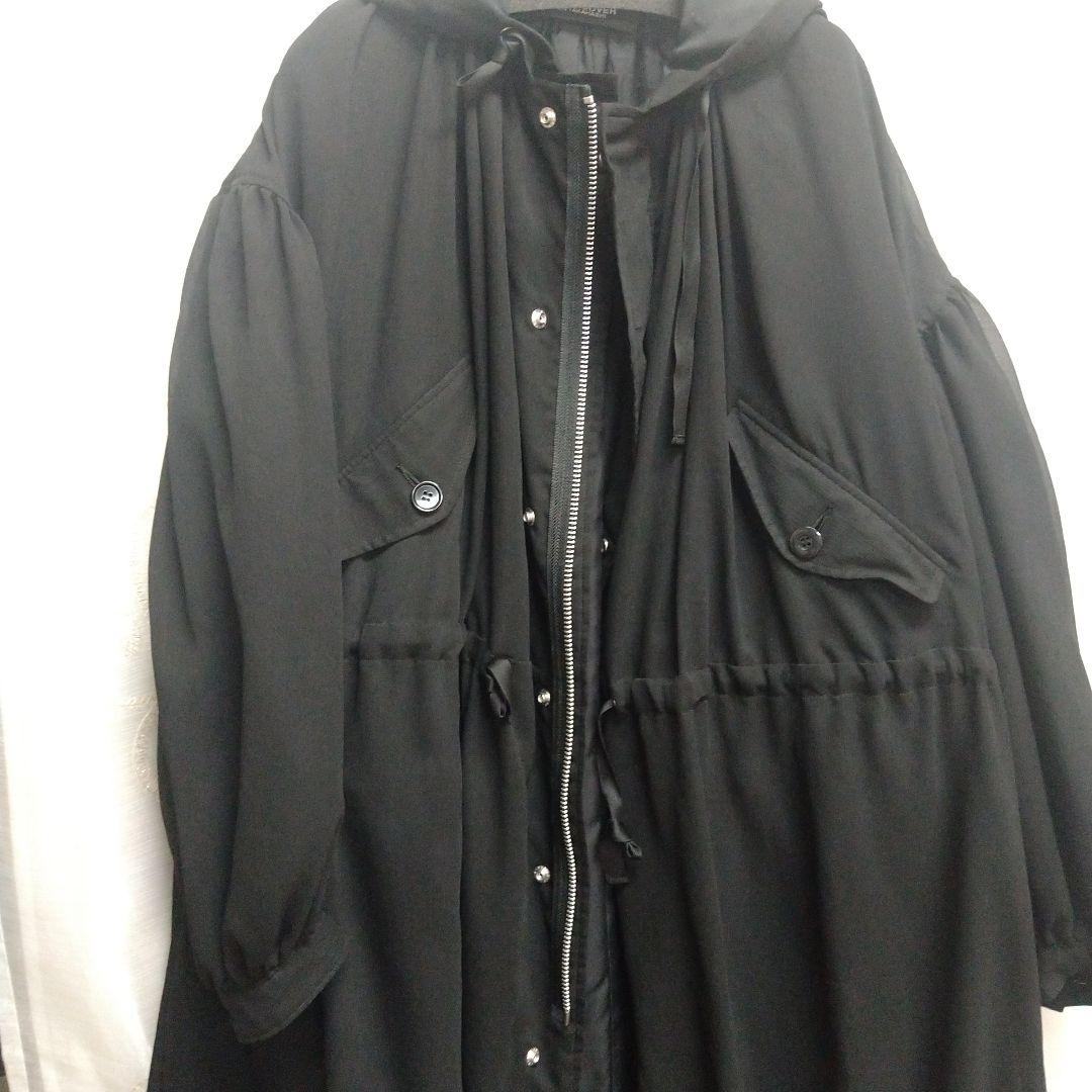 UNDERCOVER シアーコート ブラック アンダーカバー 画像2