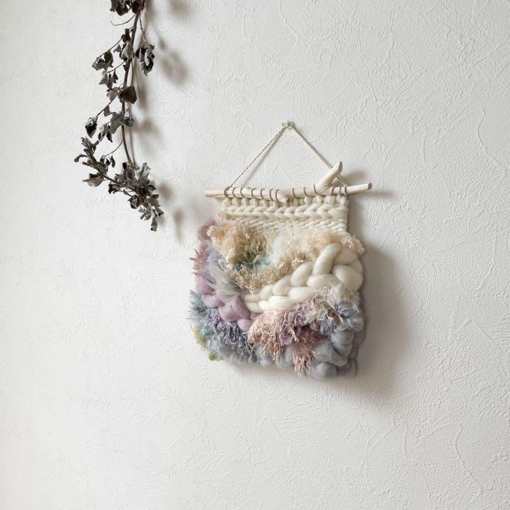 【一点もの】流木 ウィービングタペストリー『fluorite,b.』 画像5