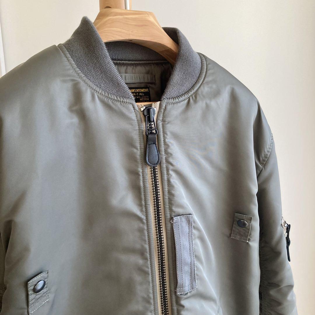【美品】WAIPER.inc 米軍MA-1 ALL フライトコート WP120