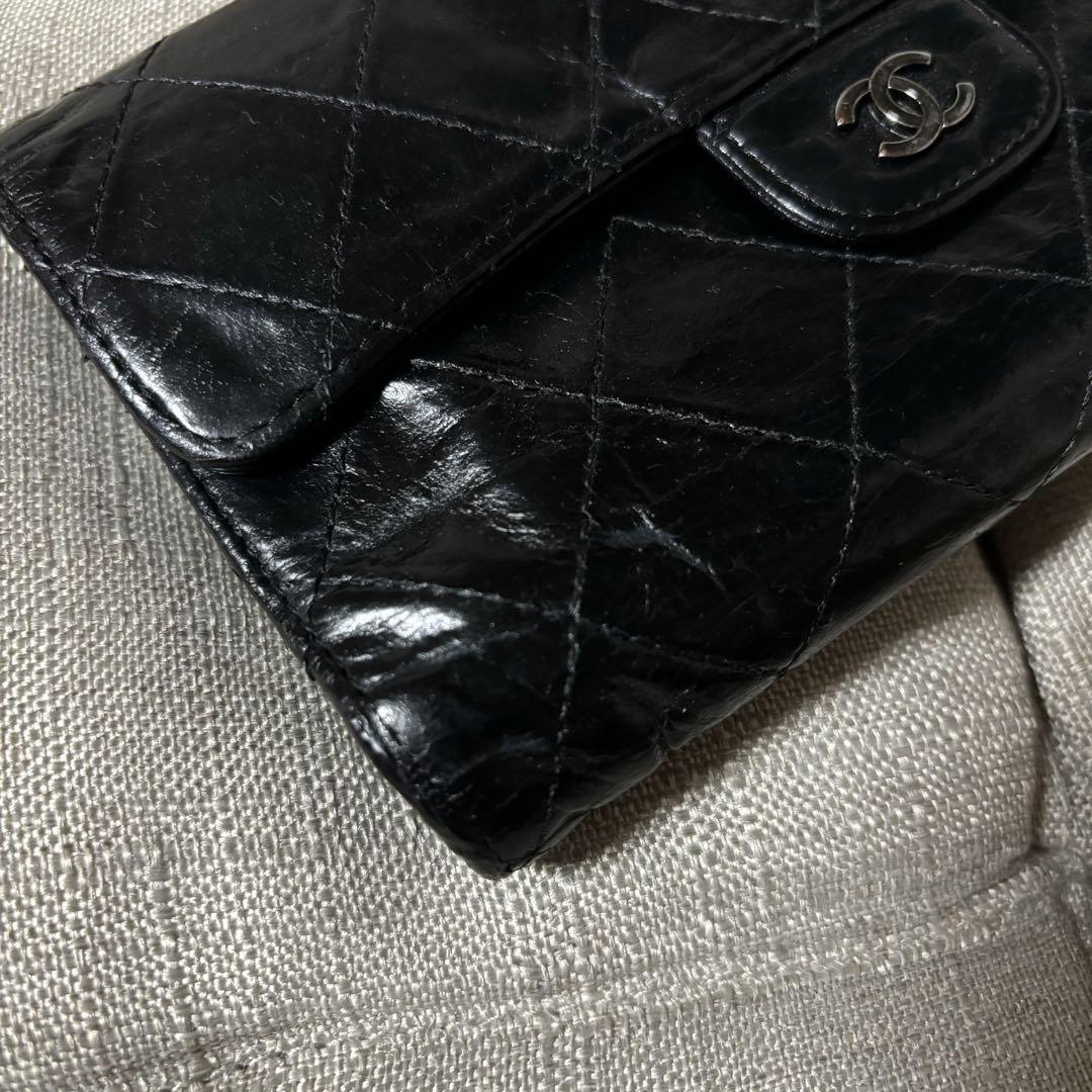 CHANEL 三つ折り　長財布