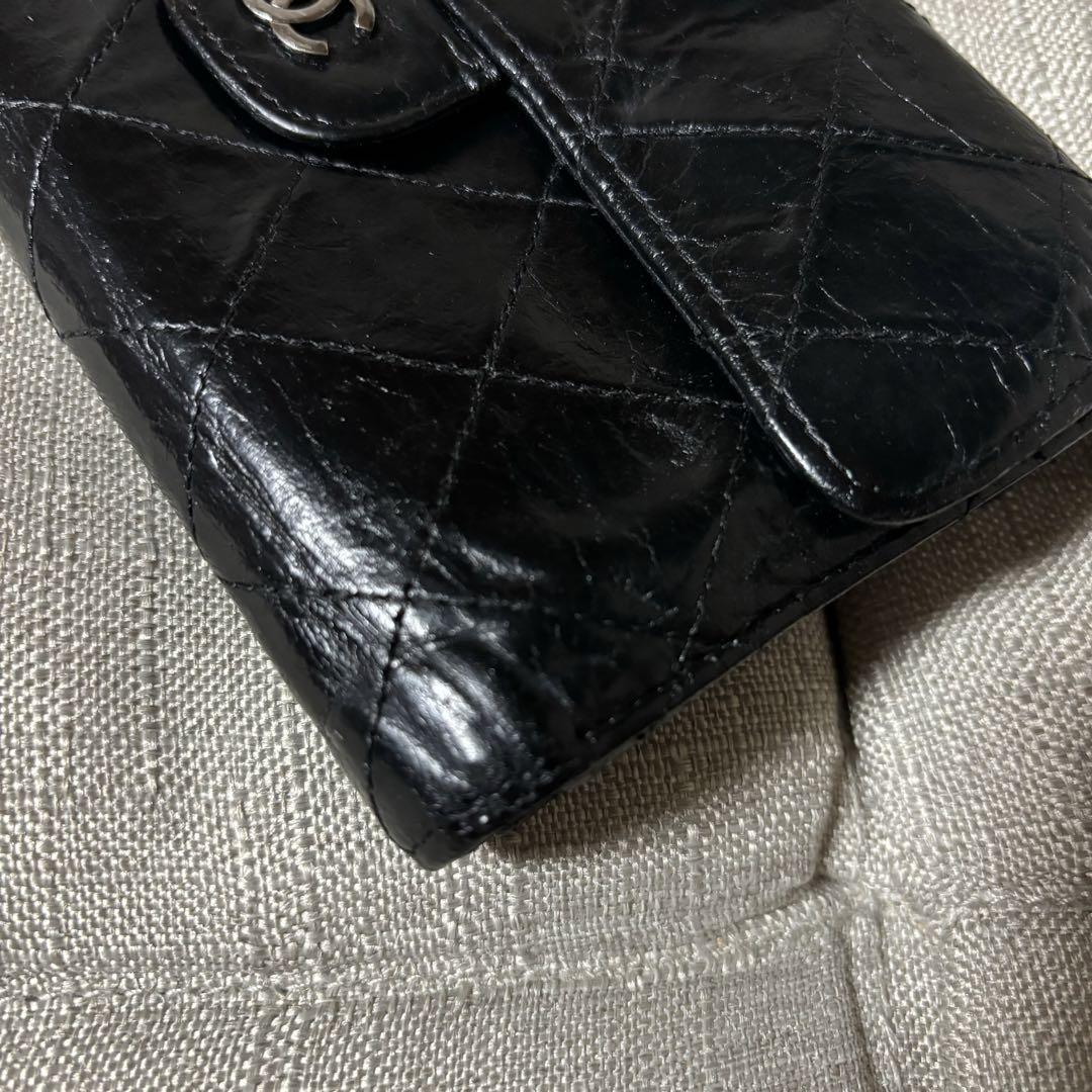 CHANEL 三つ折り　長財布