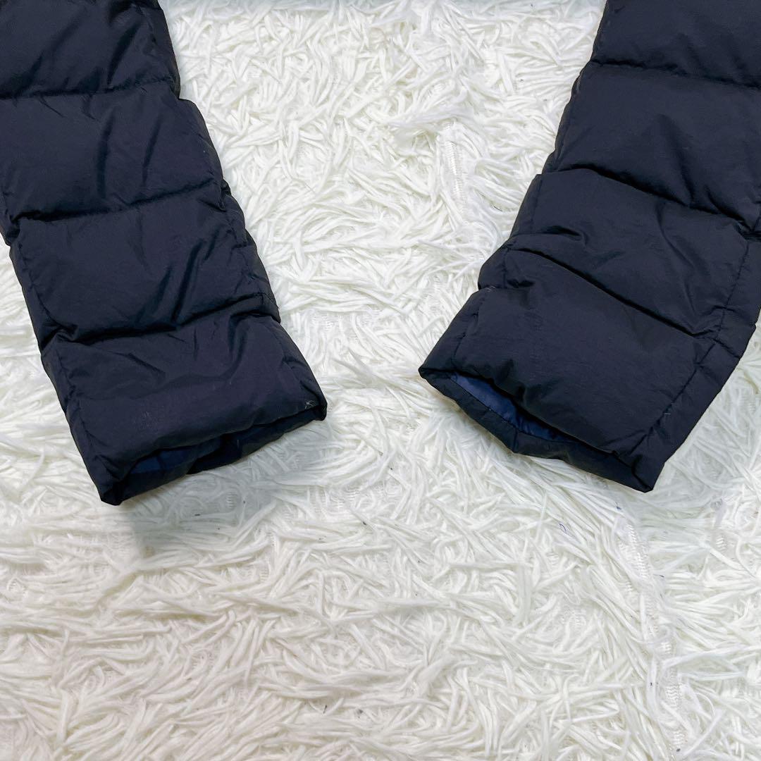 【美品】TATRAS ポリテアマ ロングダウンコート Aライン ネイビー