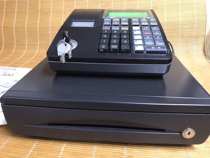 CASIOレジスターTE-300中古です黒2 Hq1Bn-m15523676213 正規品低価