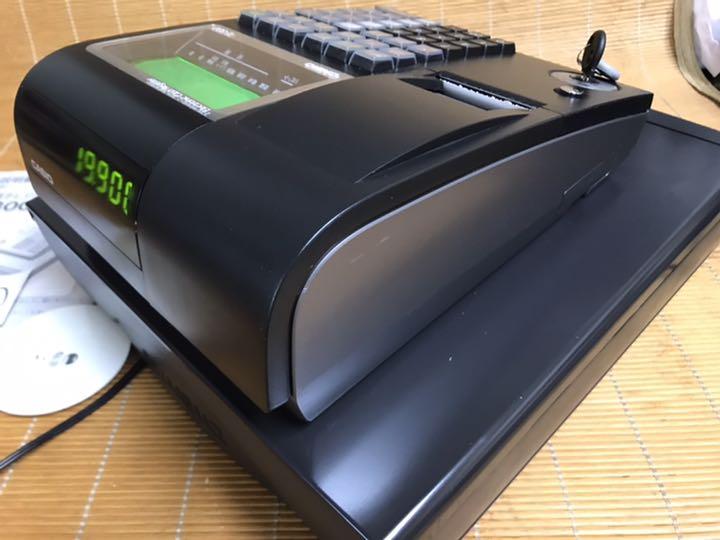 CASIOレジスターTE-300中古です黒2 Hq1Bn-m15523676213 正規品低価