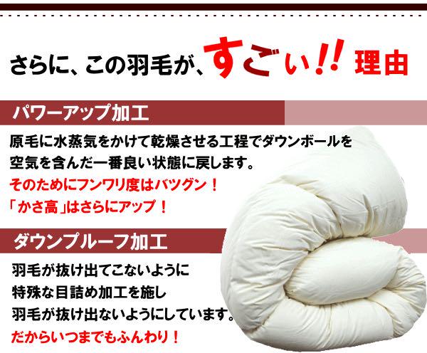 お得セール 羽毛布団 ダブル 掛布団 ニューゴールド 二層キルト 超長綿 日本製 至福 W0Rt1-m15524298462 人気ショップ