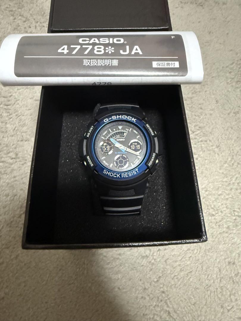 CASIO G-SHOCK ブラック/ブルー