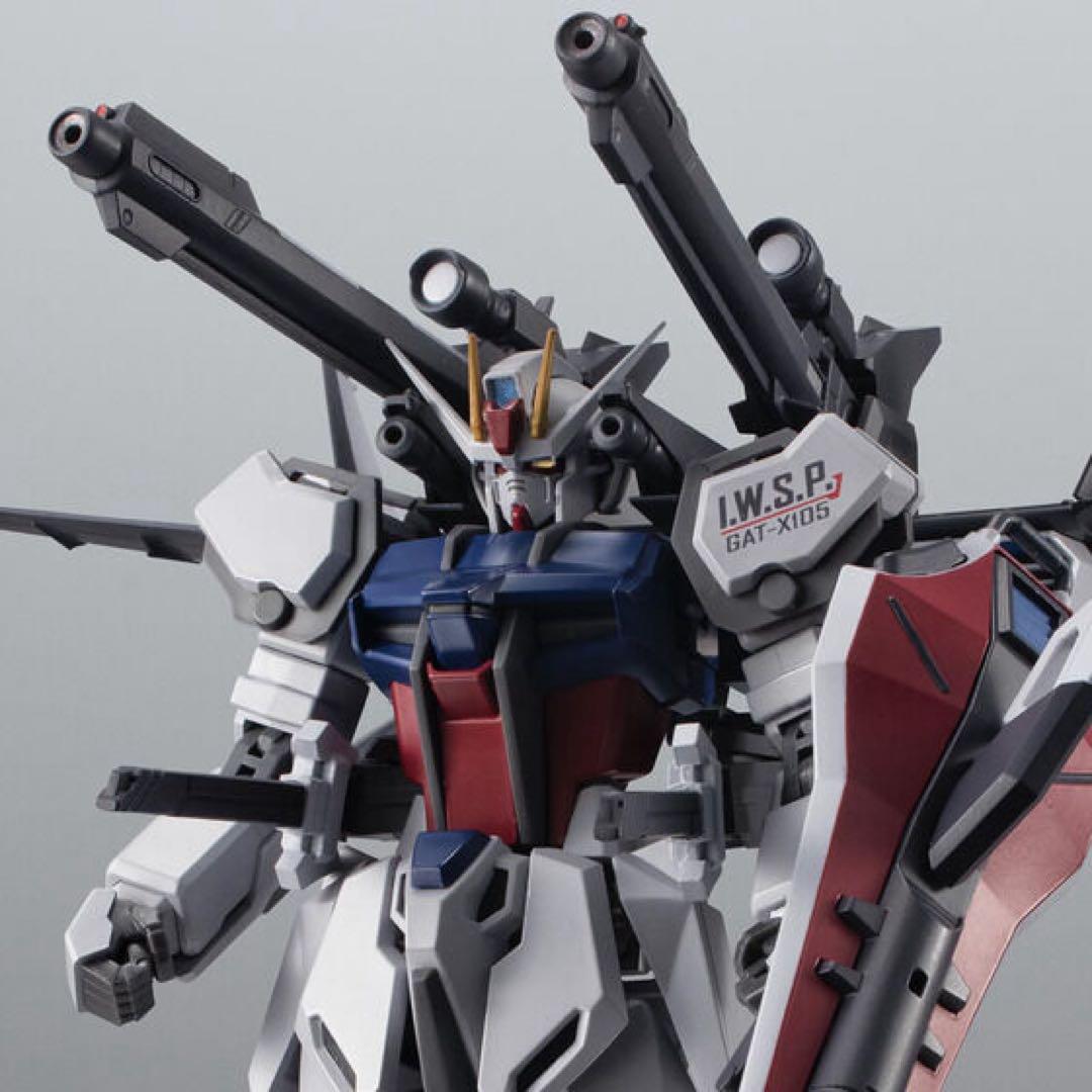 ROBOT魂 GAT-X105 ストライクガンダム（再生機）＋I.W.S.P.